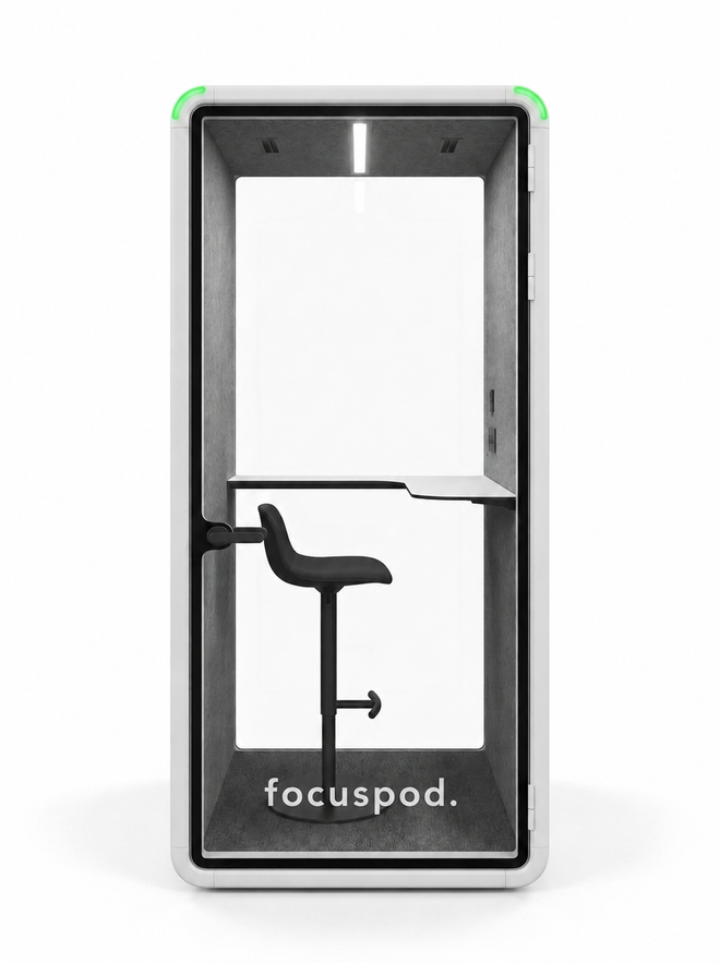 FocusPod Solo™ – Soundproof Office Pod